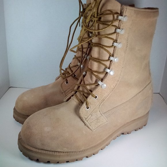 Belleville Mens Boots Tan 10.5 Vibram main image 4